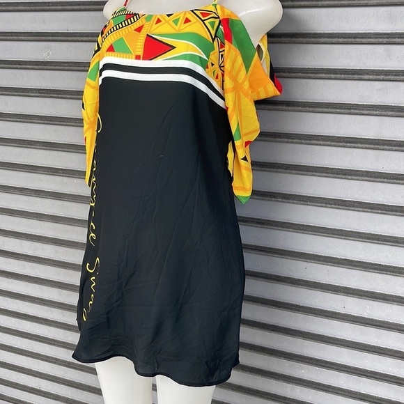 Guyanese Swag Mini Dress Size S New - Picture 5 of 14